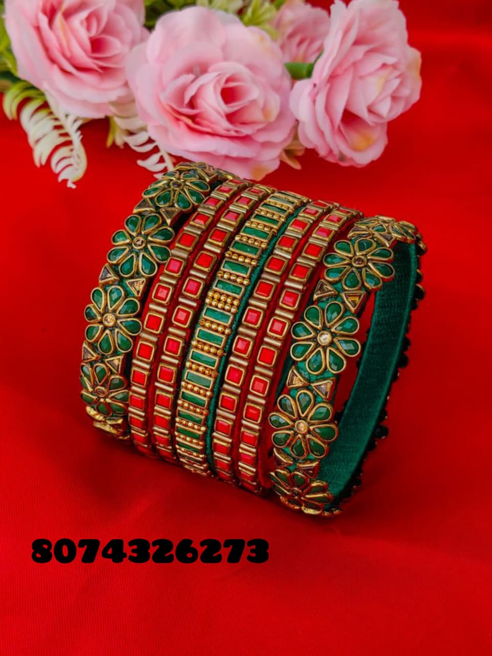 Pearl Elegance Bangles