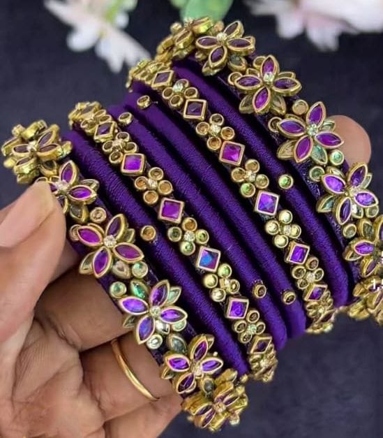 Bridal Silk Thread Bangles