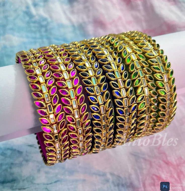Designer Stone Bangles